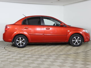 2010 Kia Rio II Рестайлинг, красный, 474990 рублей, вид 4