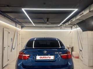 2012 BMW X6 M I (E71) Рестайлинг, синий, 2500000 рублей, вид 4