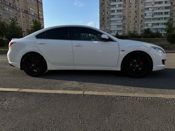 2008 Mazda 6 II (GH), белый, 860000 рублей - вид 5