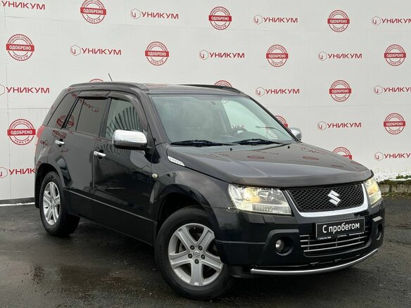 2007 Suzuki Grand Vitara II, чёрный, 969000 рублей - вид 6