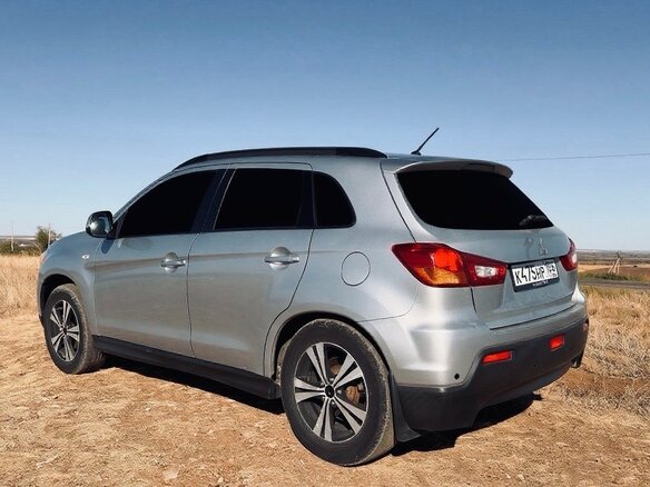 2012 Mitsubishi ASX I, серебристый, 800000 рублей - вид 1