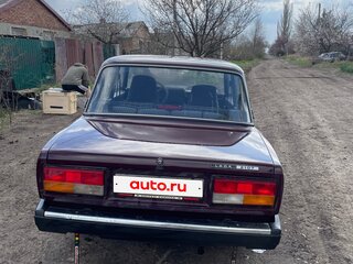 2006 Lada (ВАЗ) 2107, красный, 230000 рублей, вид 4