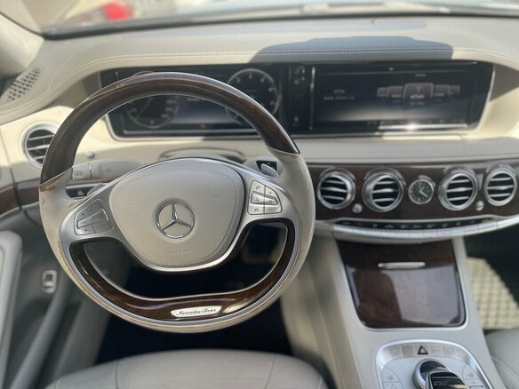 2014 Mercedes-Benz S-Класс 500 Long VI (W222, C217), чёрный, 2500000 рублей - вид 15