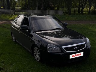 2009 Lada (ВАЗ) Priora I, чёрный, 449000 рублей, вид 4