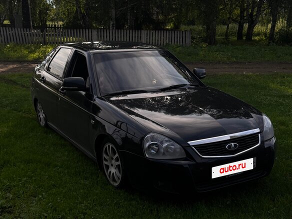 2009 Lada (ВАЗ) Priora I, чёрный, 449000 рублей - вид 3
