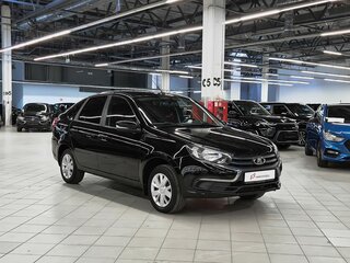 2022 Lada (ВАЗ) Granta I Рестайлинг, чёрный, 739000 рублей, вид 2