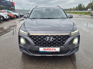 2020 Hyundai Santa Fe IV, серый, 2890000 рублей, вид 2