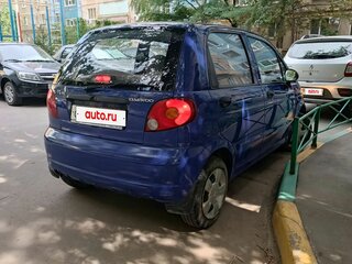 2007 Daewoo Matiz I Рестайлинг, синий, 370000 рублей, вид 2