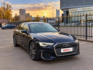 2020 Audi A6 40 TDI V (C8), синий, 3700000 рублей, вид 1