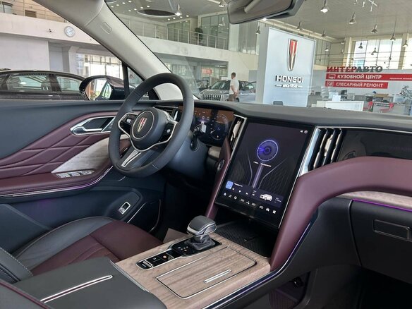 2025 Hongqi HS7 II, чёрный - вид 14