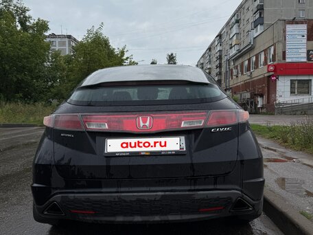 2007 Honda Civic VIII, чёрный, 470000 рублей, вид 3