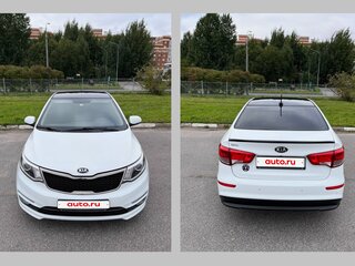 2017 Kia Rio III Рестайлинг, белый, 1150000 рублей, вид 1