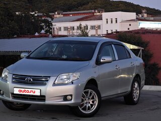 2007 Toyota Corolla Axio X (E140, E150), серебристый, 600000 рублей, вид 1