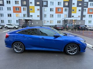 2021 Honda Civic X Рестайлинг, синий, 2130000 рублей, вид 3