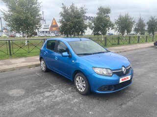 2016 Renault Sandero II, синий, 599999 рублей, вид 3