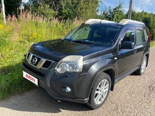 2011 Nissan X-Trail II Рестайлинг, чёрный, 940000 рублей, вид 1