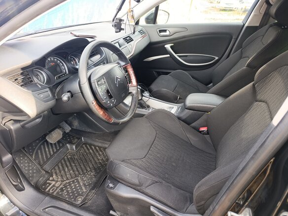 2012 Citroen C5 II, чёрный, 420000 рублей - вид 10
