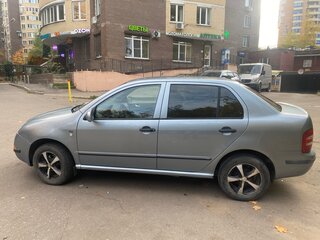 2002 Skoda Fabia I, голубой, 459000 рублей, вид 4