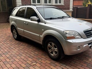 2008 Kia Sorento I Рестайлинг, серебристый, 770000 рублей, вид 2