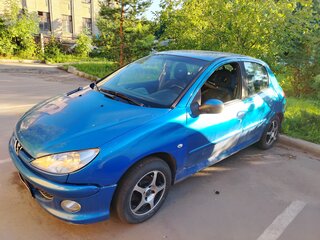 2008 Peugeot 206, синий, 310000 рублей, вид 1