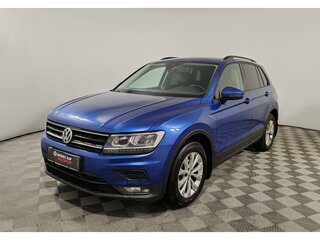 2019 Volkswagen Tiguan II, синий, 1899000 рублей, вид 1