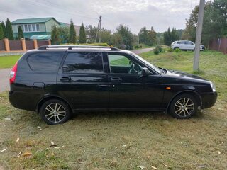2010 Lada (ВАЗ) Priora I, чёрный, 400000 рублей, вид 4