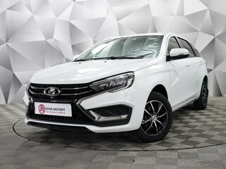 2024 Lada (ВАЗ) Vesta SW I Рестайлинг (NG), белый, 1414000 рублей, вид 1