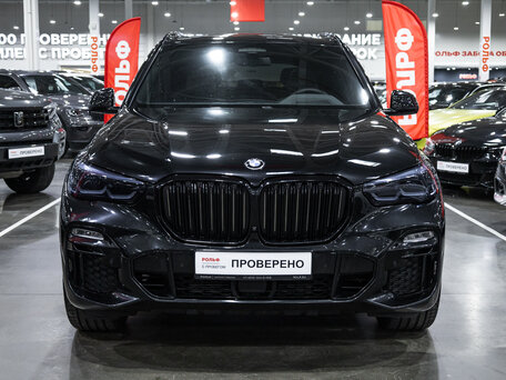 2018 BMW X5 40i IV (G05/G18), чёрный, 5500000 рублей, вид 3