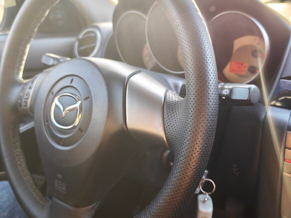 2006 Mazda 3 I (BK), чёрный, 350000 рублей - вид 4