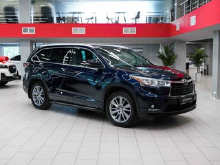 2014 Toyota Highlander III (XU50), синий, 2190000 рублей, вид 3