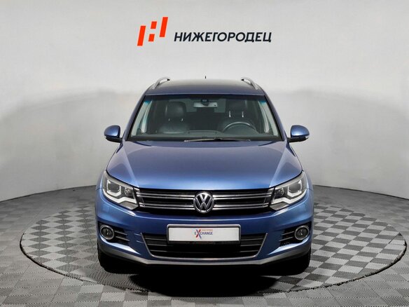 2011 Volkswagen Tiguan I Рестайлинг, синий, 1129000 рублей - вид 2