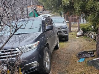 2013 Toyota Highlander II (XU40) Рестайлинг, серый, 1960000 рублей, вид 1