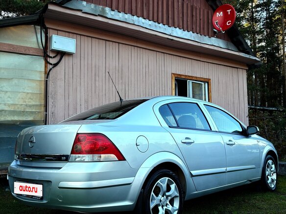 2008 Opel Astra H Рестайлинг, серый - вид 3