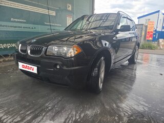 2004 BMW X3 25i I (E83), чёрный, 900000 рублей, вид 1