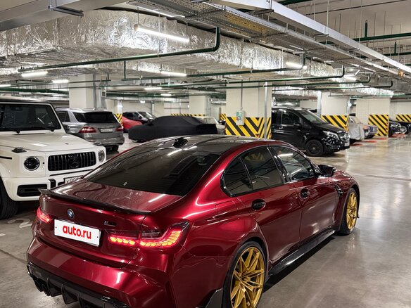 2021 BMW M3 Competition Package VI (G80), чёрный, 8500000 рублей - вид 4