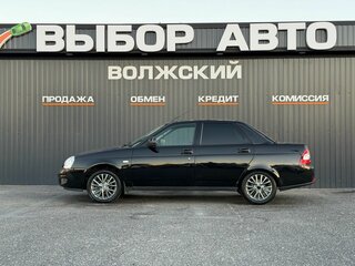 2014 Lada (ВАЗ) Priora I Рестайлинг, чёрный, 650000 рублей, вид 4