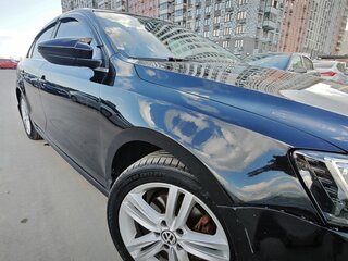 2014 Volkswagen Jetta VI, чёрный, 1150000 рублей, вид 2