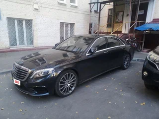 2016 Mercedes-Benz S-Класс 500 VI (W222, C217), чёрный, 3200000 рублей, вид 2