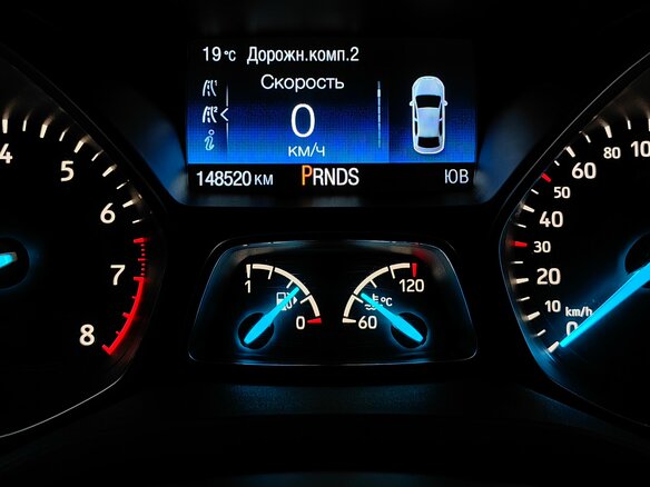 2018 Ford Kuga II Рестайлинг, чёрный - вид 15