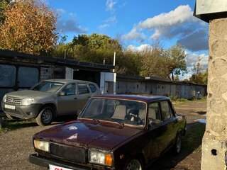 2006 Lada (ВАЗ) 2107, пурпурный, 75000 рублей, вид 3