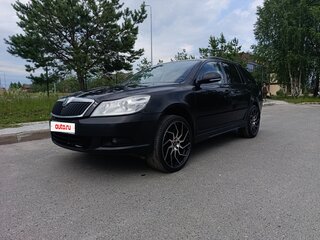 2012 Skoda Octavia II (A5) Рестайлинг, чёрный, 599999 рублей, вид 1