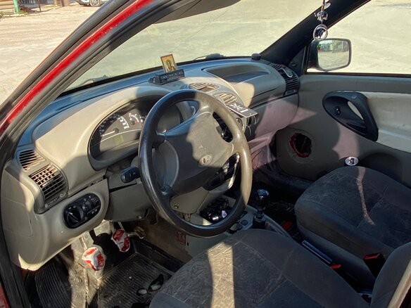 2006 Lada (ВАЗ) Kalina I, красный, 60000 рублей - вид 4