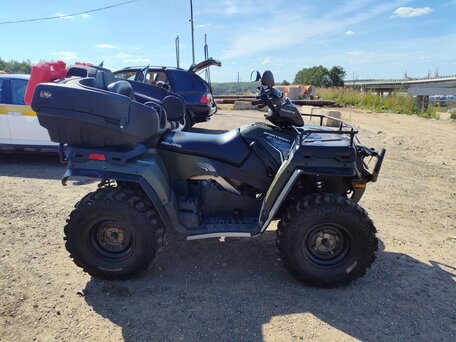 2012 Polaris Sportsman 500, зелёный, 490000 рублей, вид 2