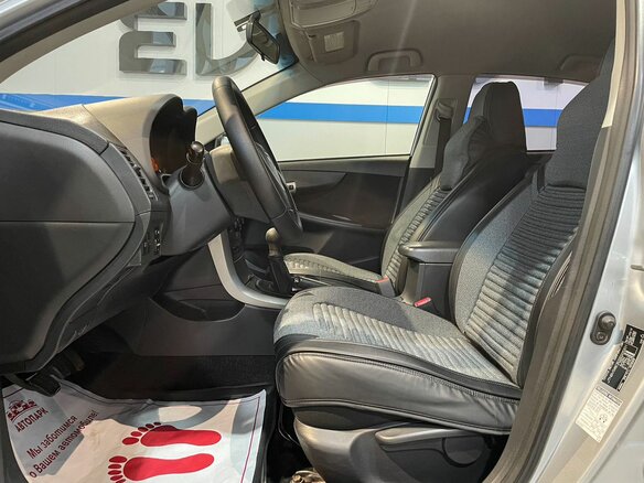 2007 Toyota Corolla X (E140, E150), серый - вид 8