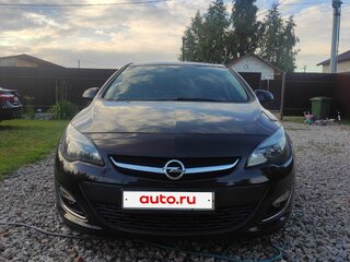 2013 Opel Astra J Рестайлинг, коричневый, 830000 рублей, вид 2