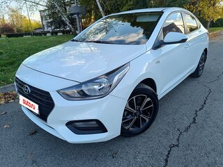 2018 Hyundai Solaris II, белый, 1355000 рублей, вид 3