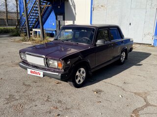 2004 Lada (ВАЗ) 2107, фиолетовый, 150000 рублей, вид 1