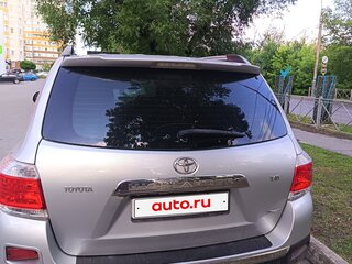 2012 Toyota Highlander II (XU40) Рестайлинг, серебристый, 1670000 рублей, вид 4