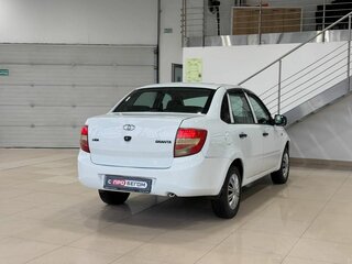 2012 Lada (ВАЗ) Granta I, белый, 349900 рублей, вид 4