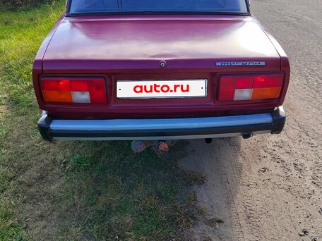1993 Lada (ВАЗ) 2105, пурпурный, 120000 рублей, вид 3